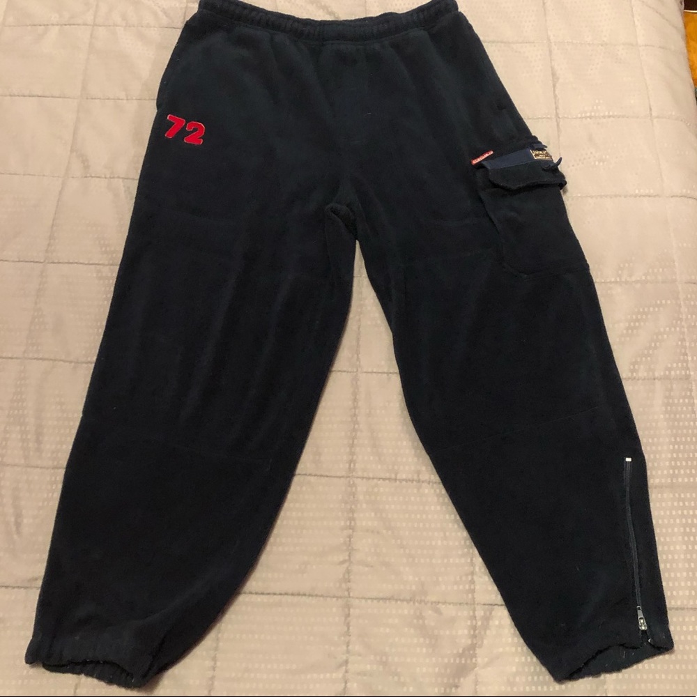Vintage Ecko Unlimited fleece cargo sweatpants